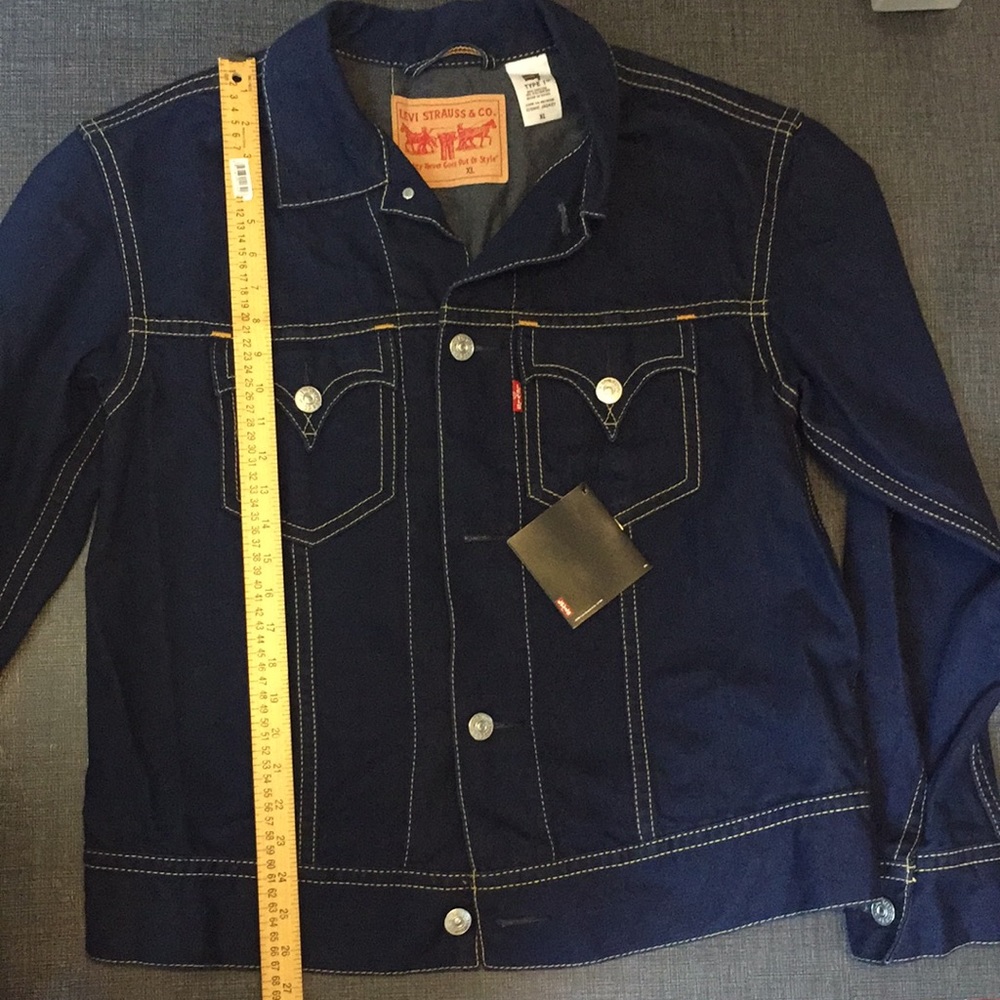 Levi’s Men’s Type 1 Iconic Jeans Jacket NWT - Picture 12 of 14